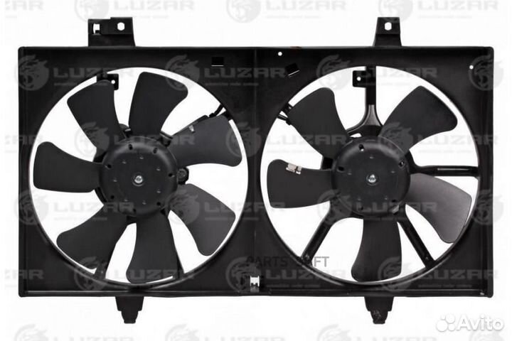 Вентилятор двигателя Nissan Almera Classic (B10)