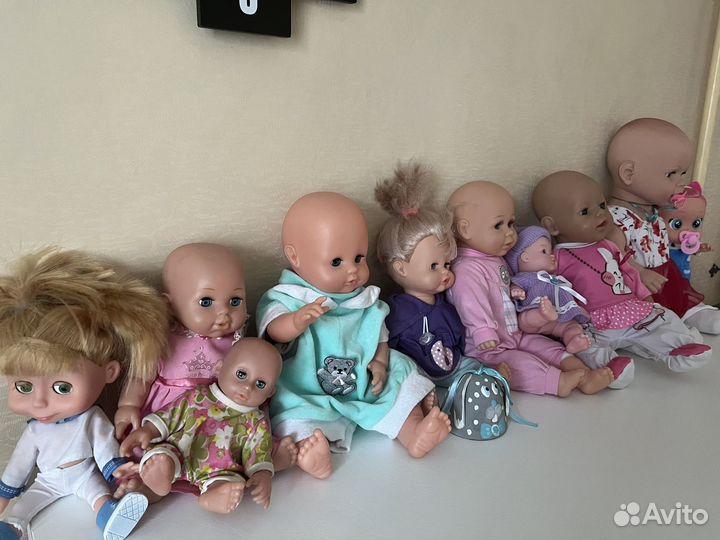 Пупсы разные