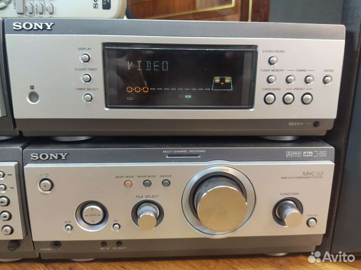 Музыкальный центр sony
