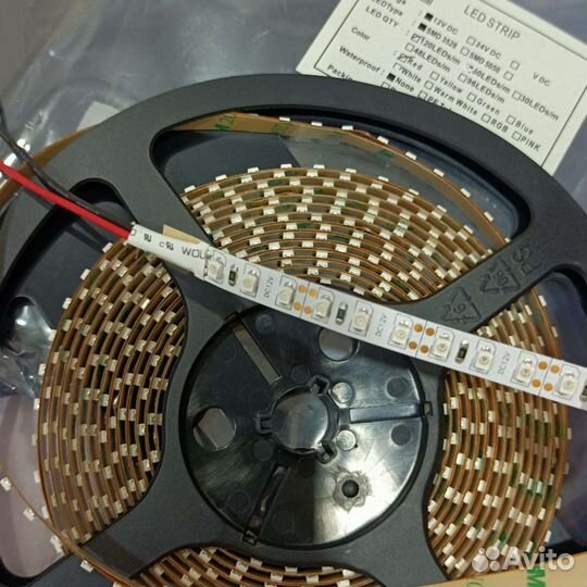 Светодиодная лента ip20, ip65, ip68 разные цвета