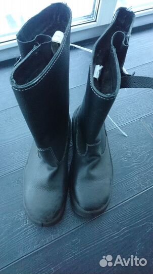 Сапоги кирзовые, утепленные
