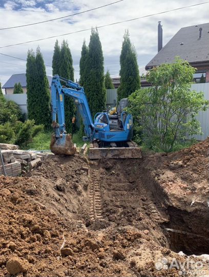 Услуги мини экскаватора