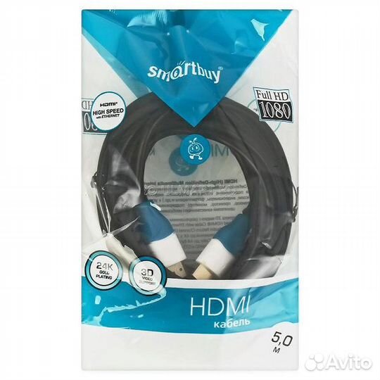 Кабель hdmi-hdmi 5.0м
