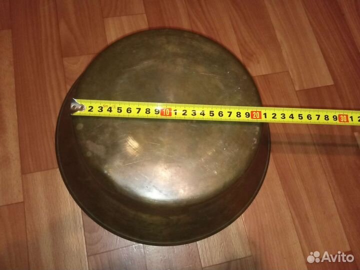 Латунный таз для варенья СССР