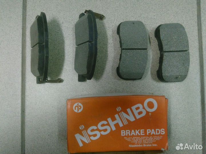 Колодки тормозные дисковые передние Daihatsu Mira