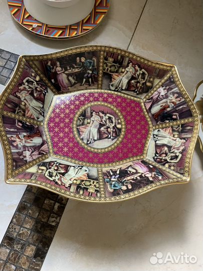 Блюдо фарфор винтаж