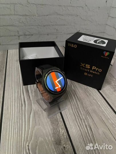Круглые Smart Watch X5 PRO + гарантия