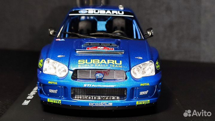 Масштабная модель 1/24 subaru Impreza S9 WRC