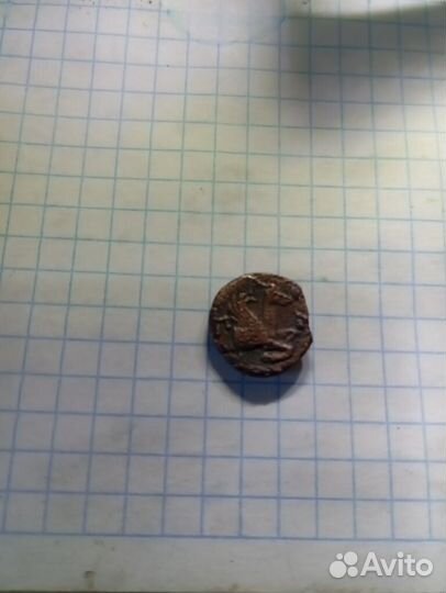 Античная монета пегас