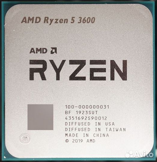 Процессор AM4 AMD Ryzen 5 3600