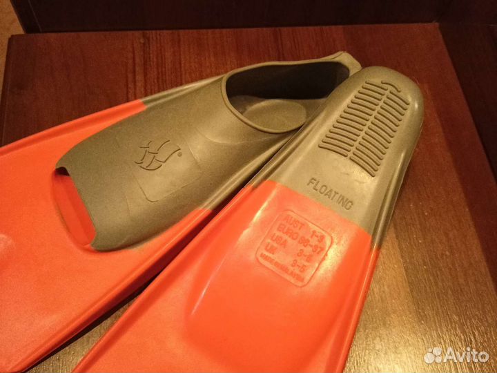Ласты для плавания короткие floating, evro 36-37