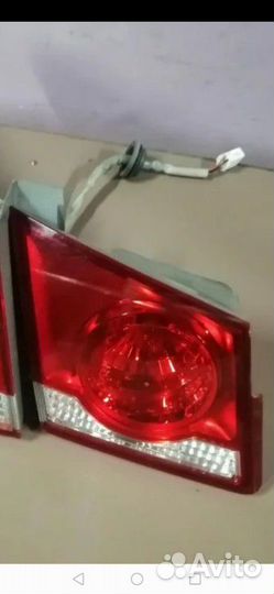 Фонарь задний левый Chevrolet Cruze и внутренний