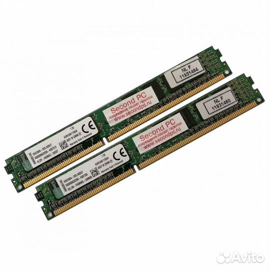 Dimm 8Gb PC3-12800(1600) DDR3 Kingston KVR16N11S8