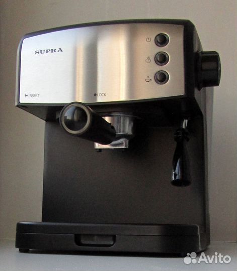 Новая рожковая кофеварка/эспрессо кофемашина Supra