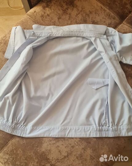 Рубашка школьная кадетская, голубая