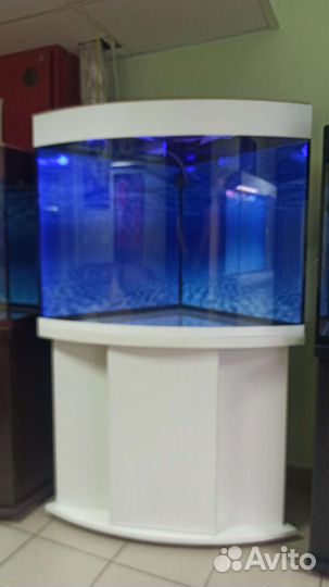 Аквариум 200 свет биофильтр фон подставка