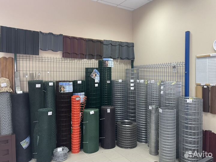 Сетка сварная оцинкованная 25x12.5x1.6 1x50м