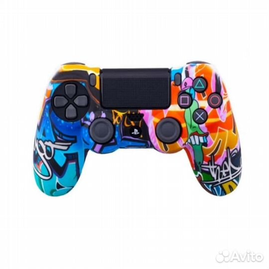 Силиконовый чехол на геймпад Playstation 4