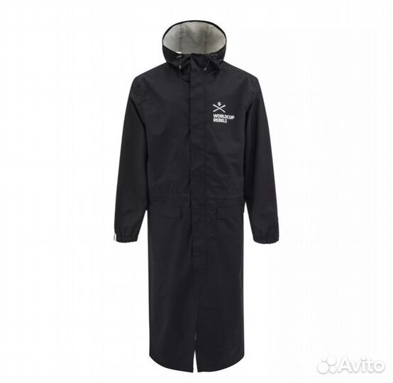 Плащ защитный детский Head Race Rain Coat Black