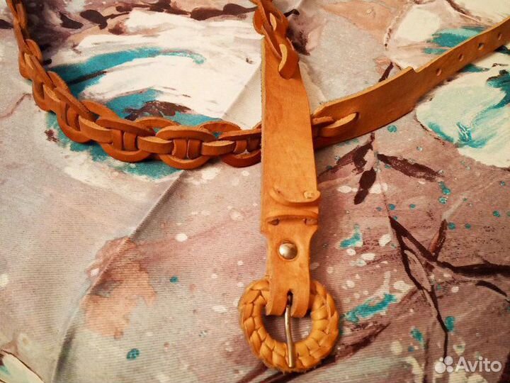 Ремень плетеный