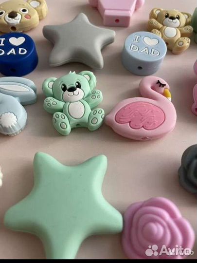 Именной держатель для соски