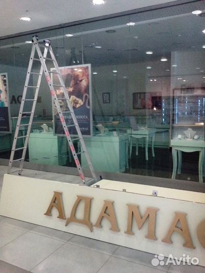 Ремонт, монтаж, демонтаж наружной рекламы