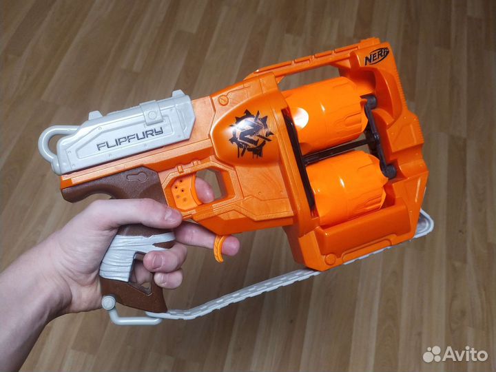 Бластер Nerf Зомби Страйк Переворот, 38 см