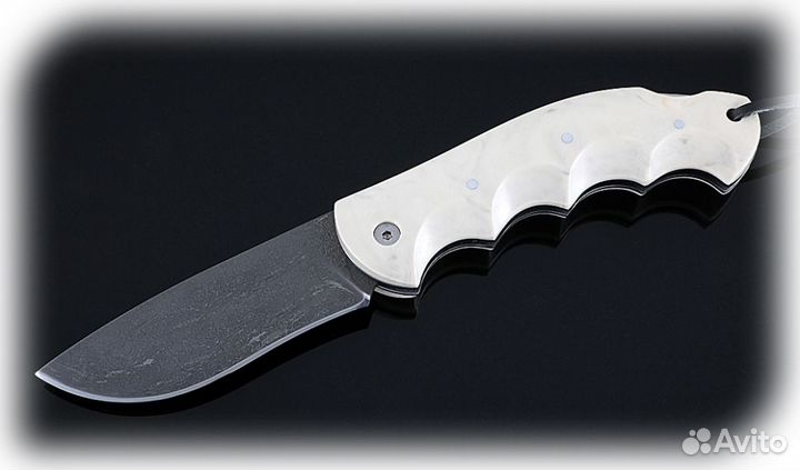 Нож складной Ястреб, сталь Х12мф, рукоять накладки