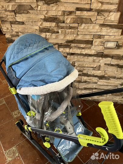 Санки коляска ника