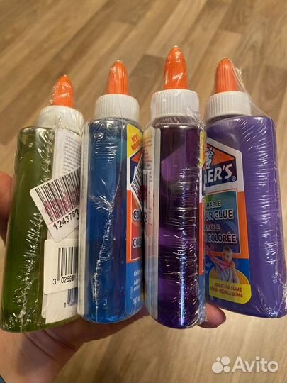 Клей и товары для слаймов