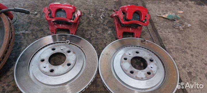 Комплект тормозов Audi RS6C5 brembo