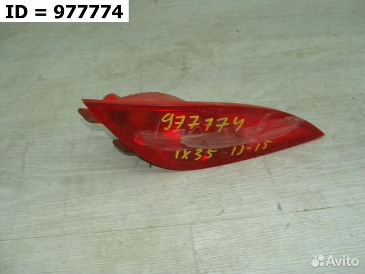 Фонарь заднего бампера левый Hyundai ix35