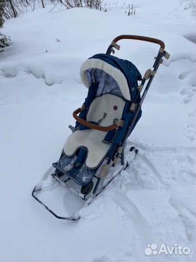 Санки коляска Ника 7 8