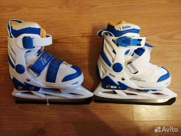Детские новые раздвижные коньки размер 27-30