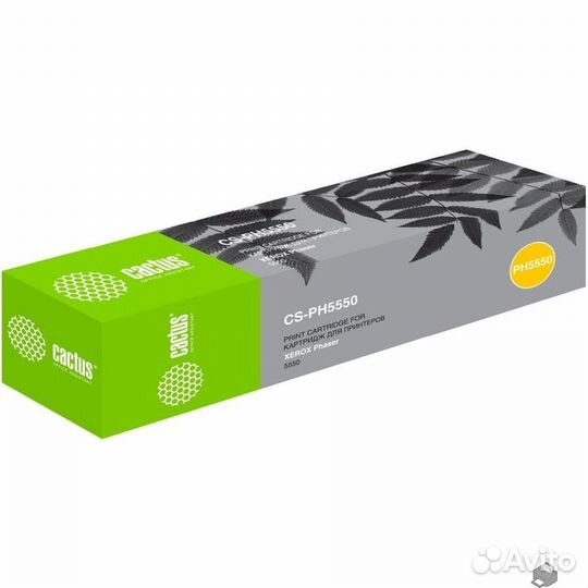 Картридж лазерный Cactus CS-PH5550 106R01294 черны