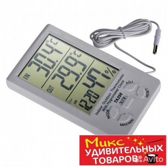 Домашняя метеостанция с выносным датчиком KTJ TA29