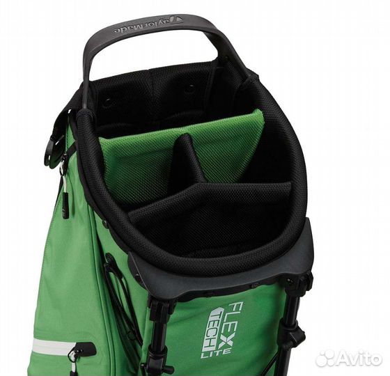 Сумка для гольфа TaylorMade Flextech Lite, зеленая