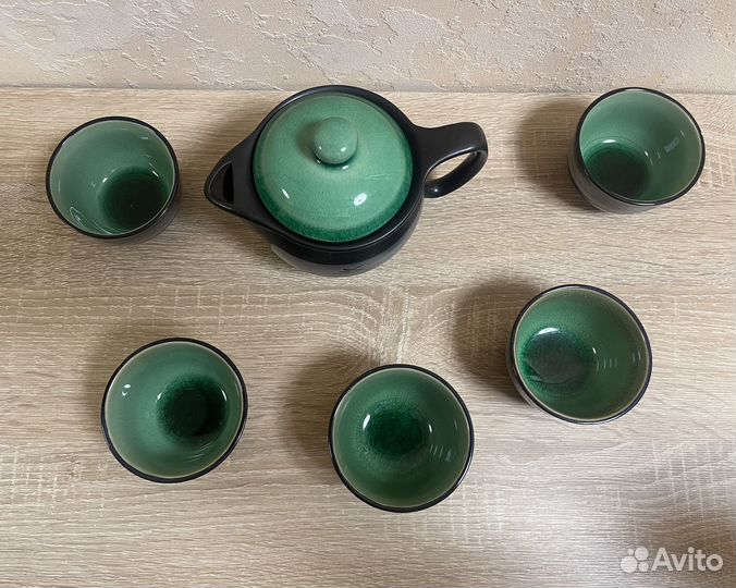 Чайный набор чайник чашки пиалы на 5 персон