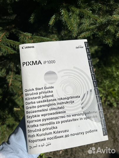 Принтер canon pixma ip1000