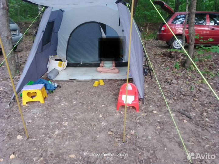 Палатка 4-х местная с тамбуром