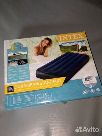 Надувной матрас intex