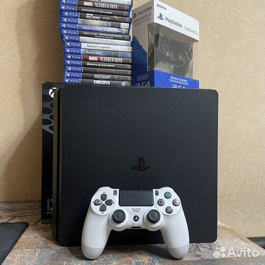 Sony Playstation 4 / Slim / 1000gb + 400 игр