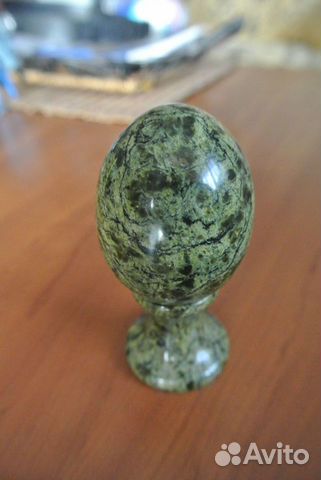 Яйцо пасхальное змеевик