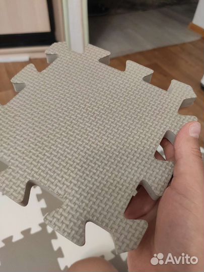 Детский коврик пазл толстый