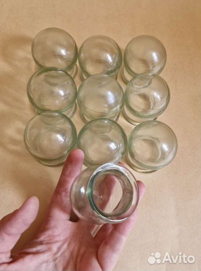 Медицинские вакуумные стеклянные банки (огневые)