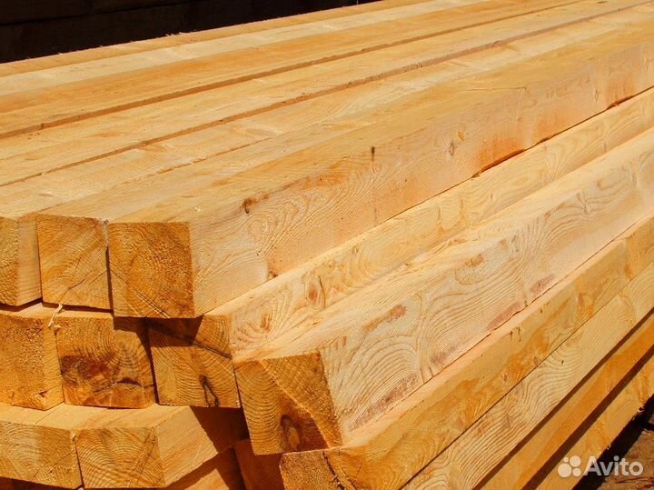 Брус строганный лиственница 90х140х6000мм