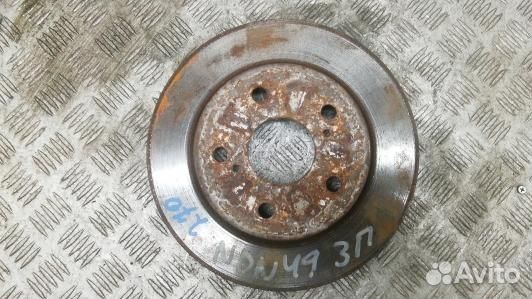 Диск тормозной задний toyota corolla E15 (NDN49LR0