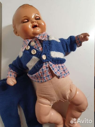 Кукла антикварная,42 см Оригинал из германии