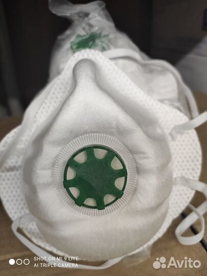 Респираторы многоразовые FFP2