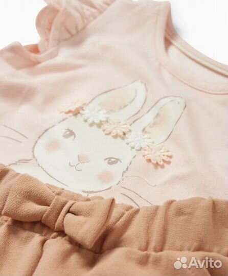 Летний костюм для девочки 68